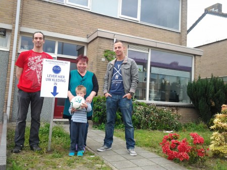 Onze deelnemers met hun thuisdepot !